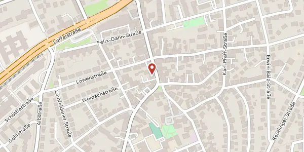 Karte der Umgebung von Epplestrasse 24, 70597 Stuttgart