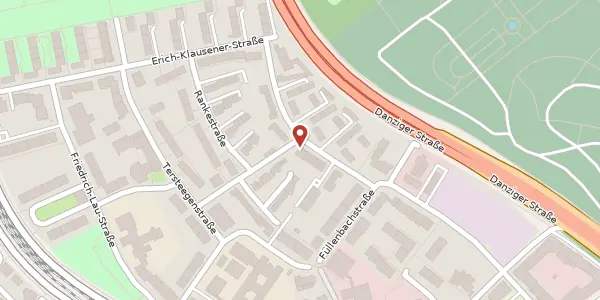 Karte der Umgebung von Meineckestr. 29, 40474 Düsseldorf