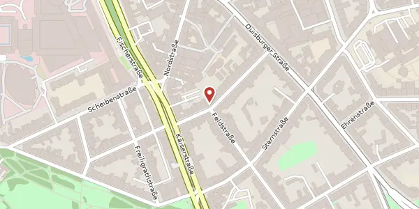 Karte der Umgebung von Kapellstr. 12, 40479 Düsseldorf