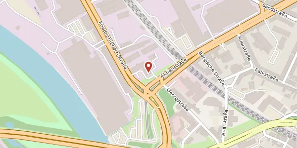 Karte der Umgebung von Aktienstr. 1 - 7, 45473 Mülheim an der Ruhr