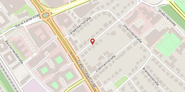 Karte der Umgebung von Friedrich-Wilhelm-Straße 8, 53113 Bonn