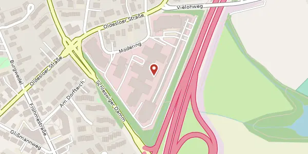 Karte der Umgebung von Modering 3, 22457 Hamburg