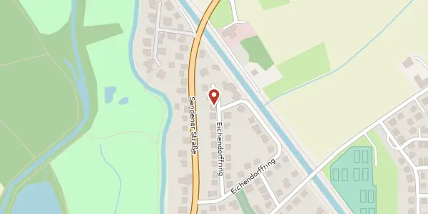 Karte der Umgebung von Eichendorffring 20, 59348 Lüdinghausen