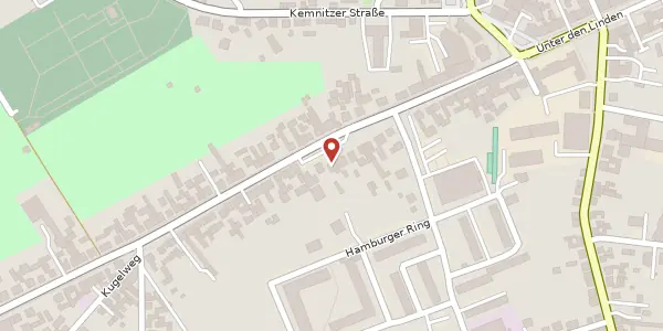 Karte der Umgebung von Brandenburger Str. 144, 14542 Werder