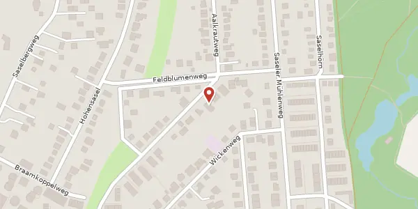 Karte der Umgebung von Petunienweg 5, 22395 Hamburg