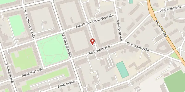 Karte der Umgebung von Andrèstraße 1, 09112 Chemnitz