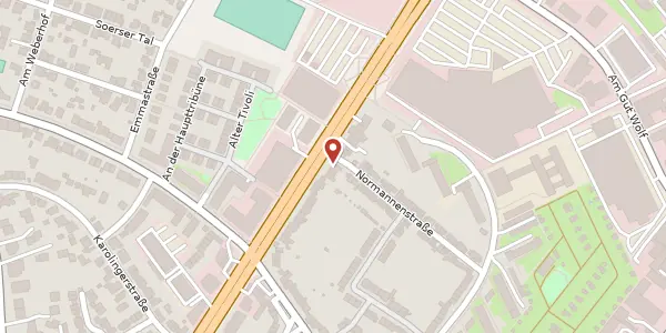 Karte der Umgebung von Krefelder Str. 80a, 52070 Aachen