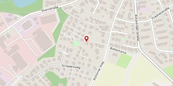 Karte der Umgebung von Etzhorner Weg 215, 26125 Oldenburg