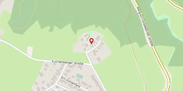 Karte der Umgebung von Auf der Höhe 10, 51519 Odenthal