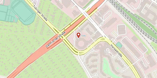 Karte der Umgebung von Garmischer Str. 35, 81373 München