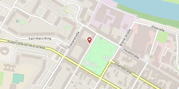 Karte der Umgebung von Alexander-Puschkin-Platz 4 d, 01587 Riesa