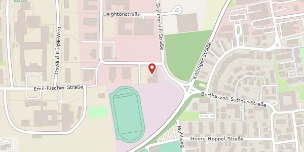 Karte der Umgebung von John-Skilton-Straße 22, 97074 Würzburg