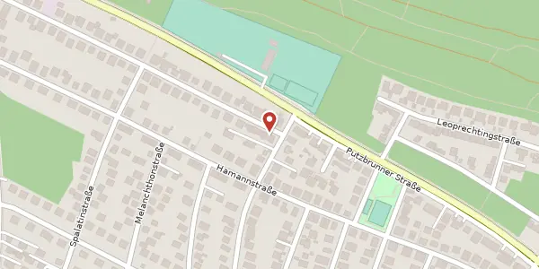 Karte der Umgebung von Ulrich-von-Hutten-Str. 54, 81739 München