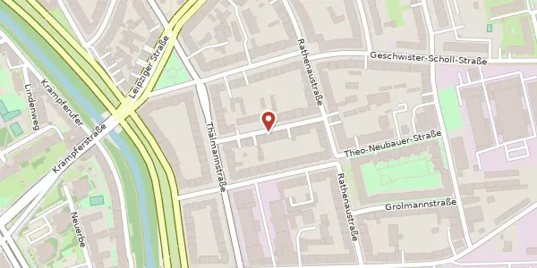 Karte der Umgebung von Jonny Schehr Str. 15, 99085 Erfurt
