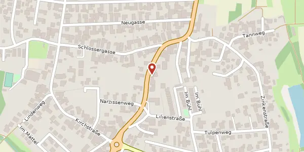 Karte der Umgebung von Kehler Straße 22, 77694 Kehl