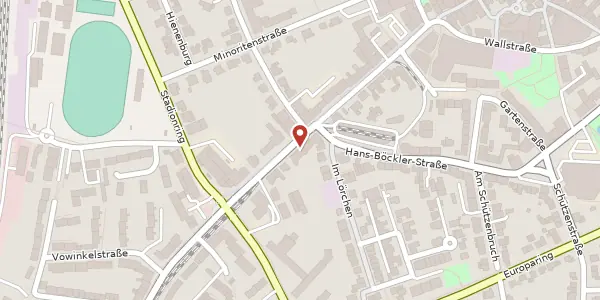 Karte der Umgebung von Düsseldorfer Str. 73, 40878 Ratingen