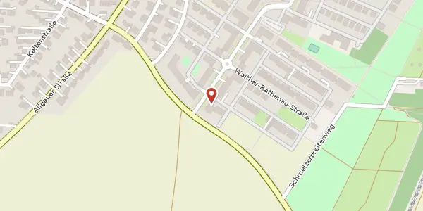 Karte der Umgebung von Bgm.-Miehle-Str. 65, 86199 Augsburg
