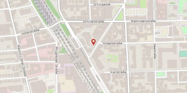 Karte der Umgebung von Myliusstraße 14, 71638 Ludwigsburg