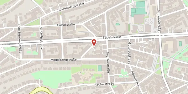 Karte der Umgebung von Arndtstraße 34, 70197 Stuttgart