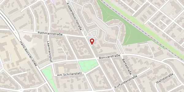 Karte der Umgebung von Küppersbuschstr. 29, 45821 Gelsenkirchen