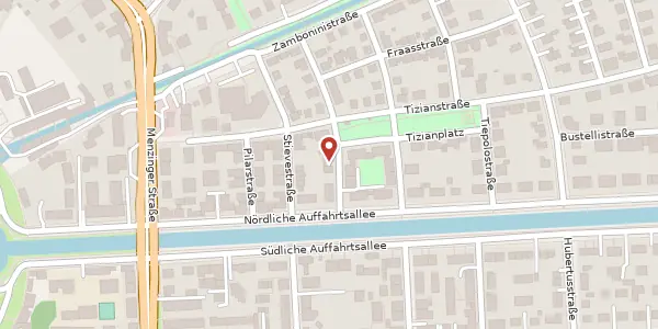Karte der Umgebung von Tintorettostr. 3, 80638 München