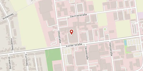 Karte der Umgebung von Kölner Str. 89, 50859 Köln