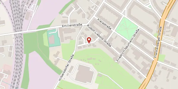 Karte der Umgebung von Albertpark 4, 09131 Chemnitz