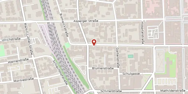 Karte der Umgebung von Wilhelmstraße 51, 71638 Ludwigsburg