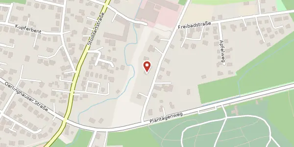 Karte der Umgebung von Schwarzenbrinker Str. 118, 32758 Detmold