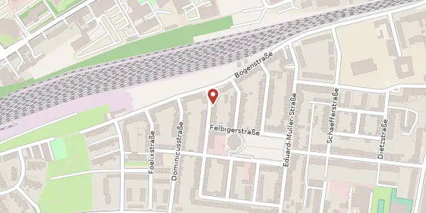 Karte der Umgebung von Fröbelstr. 1, 56073 Koblenz