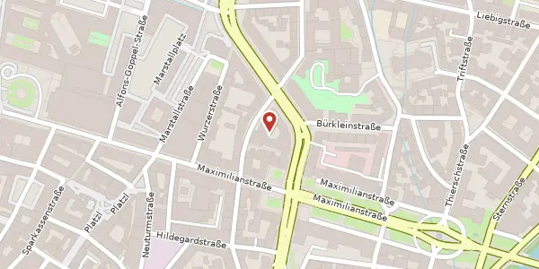 Karte der Umgebung von Maximilianstr. 35, 80539 München