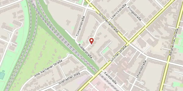 Karte der Umgebung von Langenbachstr. 11, 41464 Neuss
