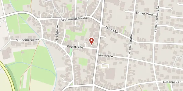 Karte der Umgebung von Hauptstr. 27 a, 35435 Wettenberg