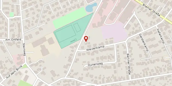 Karte der Umgebung von Winterweg 6, 28832 Achim