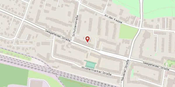 Karte der Umgebung von Seegefelder Straße 132, 13583 Berlin