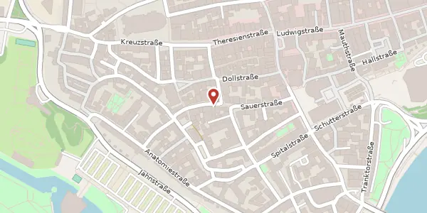 Karte der Umgebung von Kanalstr. 6, 85049 Ingolstadt