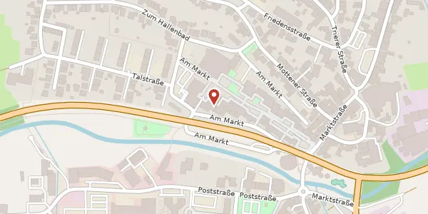 Karte der Umgebung von Am Markt 5, 66822 Lebach
