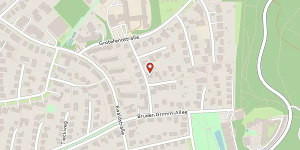Karte der Umgebung von Thomas-Mann-Straße 4, 37075 Göttingen
