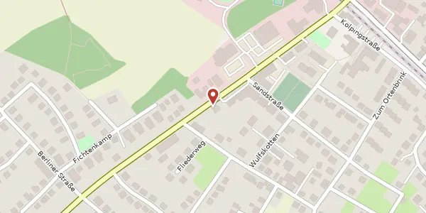 Karte der Umgebung von Osnabrücker Str. 37, 49205 Hasbergen