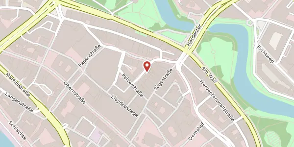 Karte der Umgebung von Carl-Ronning-Str. 9, 28195 Bremen