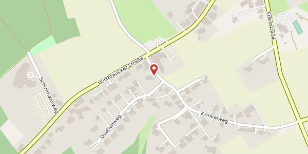 Karte der Umgebung von Krinkelweg 4, 44267 Dortmund