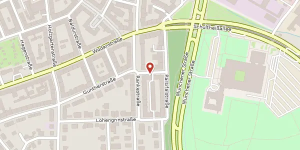 Karte der Umgebung von Guntherstr. 66, 90461 Nürnberg