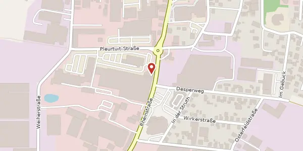 Karte der Umgebung von Rheinstraße 96, 56235 Ransbach-Baumbach