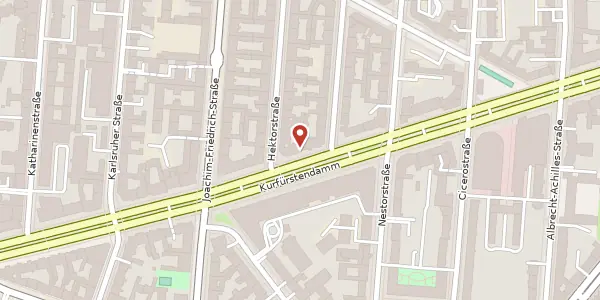 Karte der Umgebung von Kurfürstendamm 97-98, 10709 Berlin