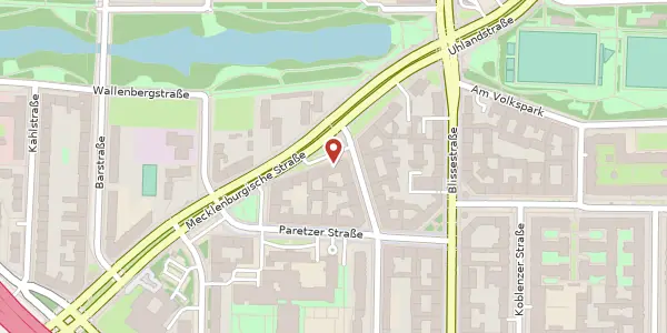 Karte der Umgebung von Mecklenburgische Straße 89, 10713 Berlin