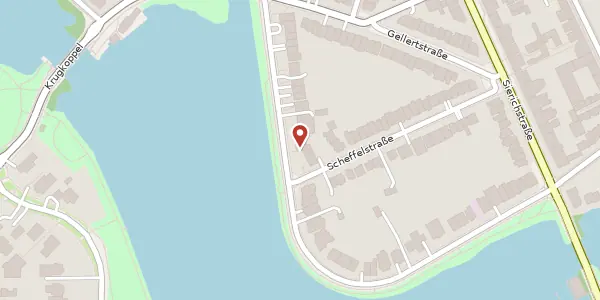 Karte der Umgebung von Bellevue 35, 22301 Hamburg