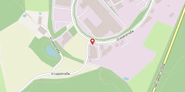 Karte der Umgebung von Dieselstr. 70, 42489 Wülfrath