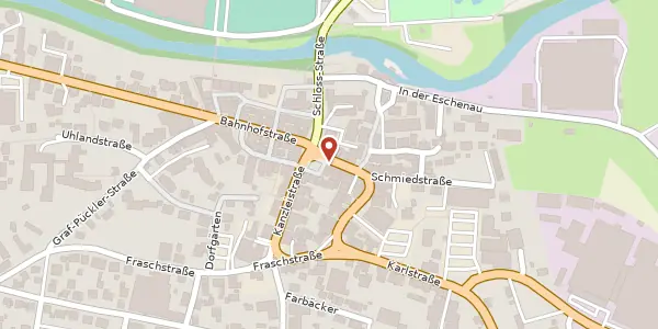 Karte der Umgebung von Karlstraße 2, 74405 Gaildorf