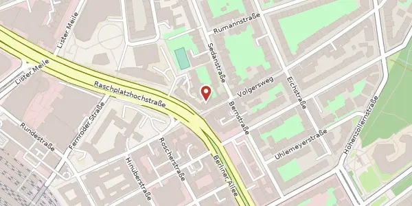 Karte der Umgebung von Volgersweg 58, 30175 Hannover