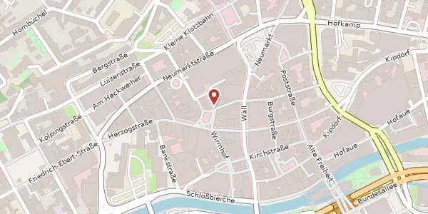 Karte der Umgebung von Schlössersgasse 1, 42103 Wuppertal
